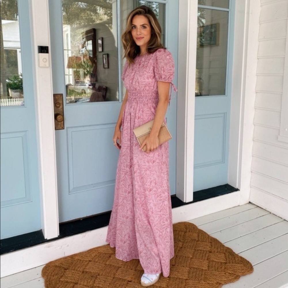 Gal Meets Glam Giselle Maxi Dress Pink Size 2